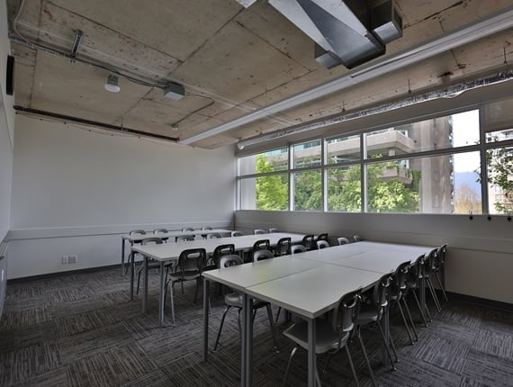 ILSC Vancouver Melville Campus 교실